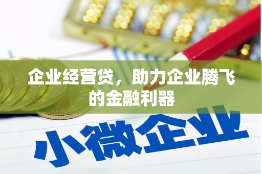 阿鲁科尔沁旗企业经营贷，助力企业腾飞的金融利器