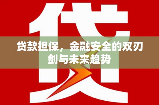 阿鲁科尔沁旗贷款担保，金融安全的双刃剑与未来趋势