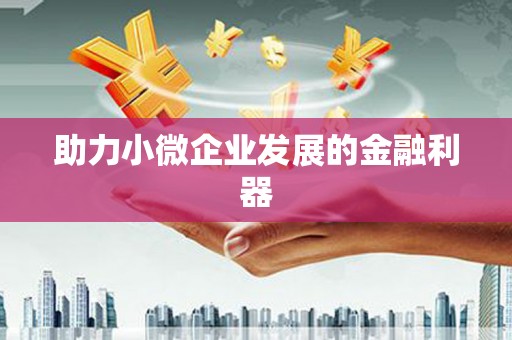 阿鲁科尔沁旗助力小微企业发展的金融利器