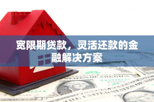 阿鲁科尔沁旗宽限期贷款，灵活还款的金融解决方案