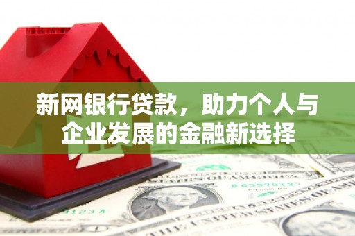 阿鲁科尔沁旗新网银行贷款，助力个人与企业发展的金融新选择