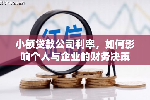 阿鲁科尔沁旗小额贷款公司利率，如何影响个人与企业的财务决策