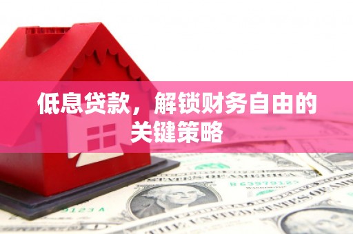 阿鲁科尔沁旗低息贷款，解锁财务自由的关键策略