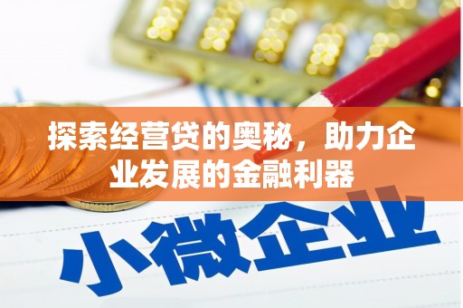 阿鲁科尔沁旗探索经营贷的奥秘，助力企业发展的金融利器