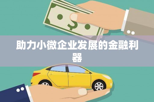 阿鲁科尔沁旗助力小微企业发展的金融利器